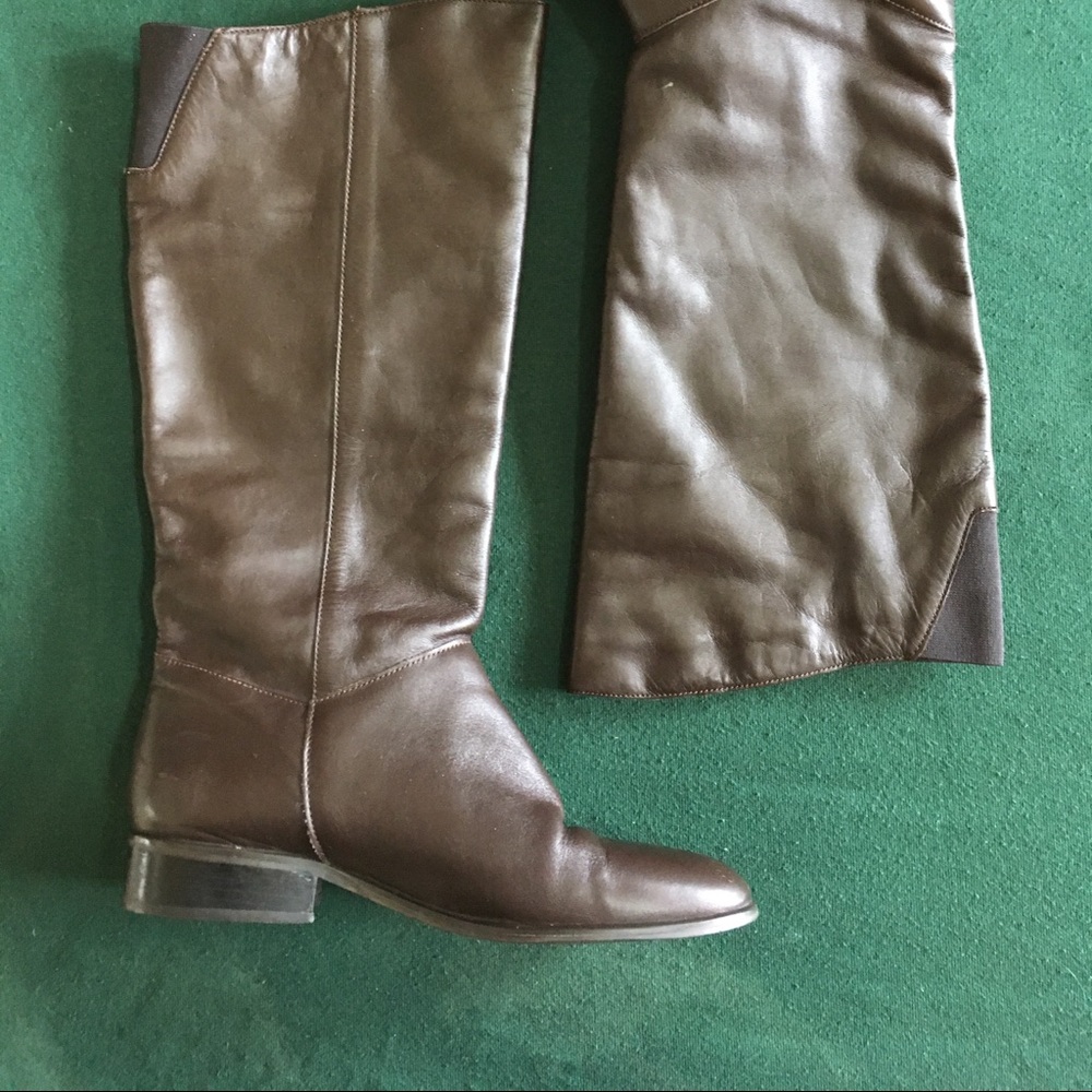 Hunt Club Brown Leather Boots
